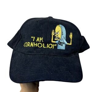 Vintage 90s Beavis and Butt-Head I Am Cornholio Hat MTV 1997 Mike Judge